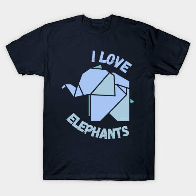 I love elephant T-Shirt by LukjanovArt
